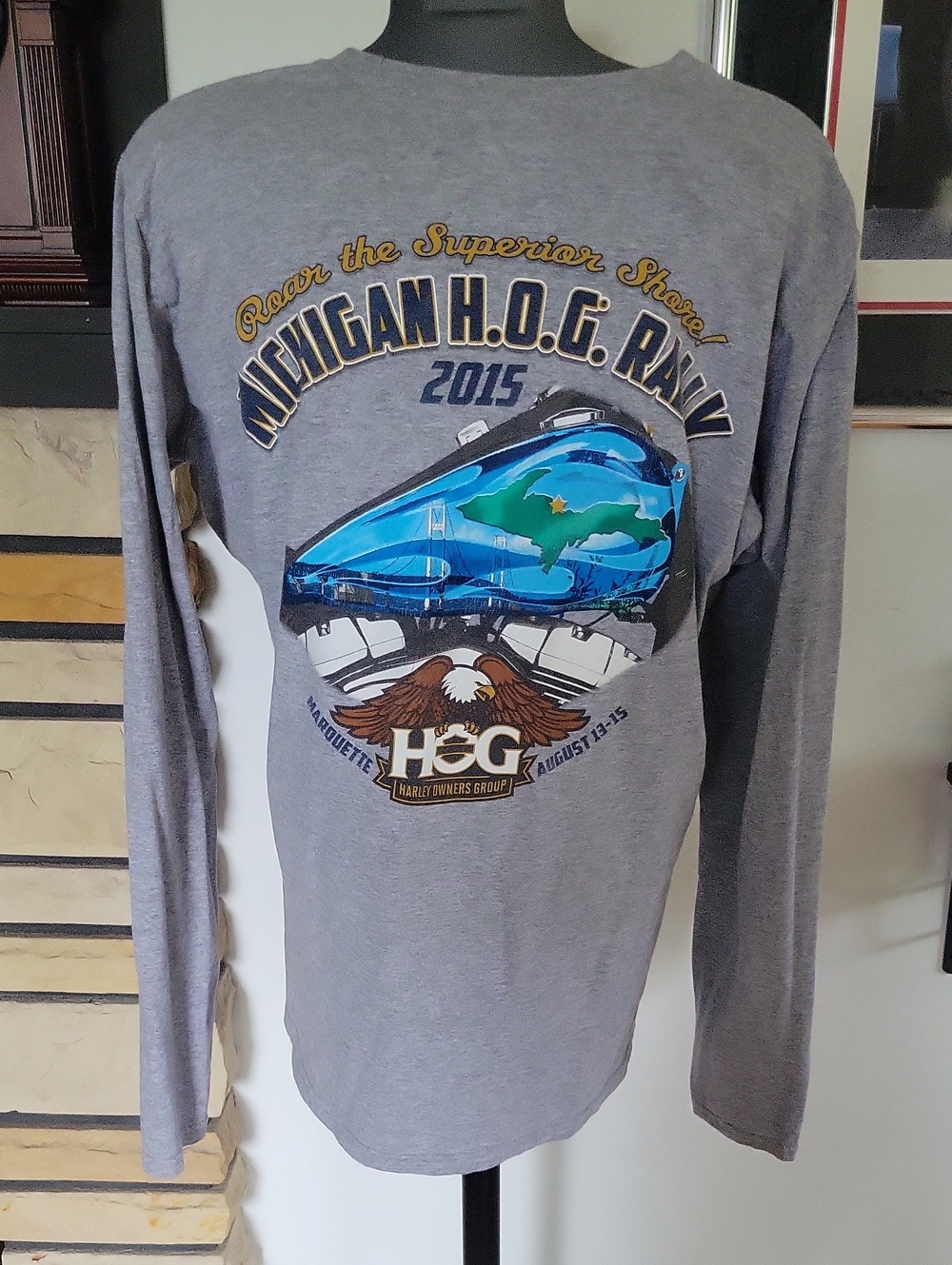 Harley Owners Group HOG Rally Top XL Gray